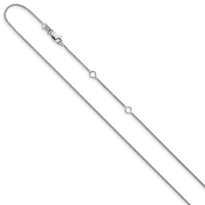 Gold 1mm Spiga (Wheat) Chain, 16"