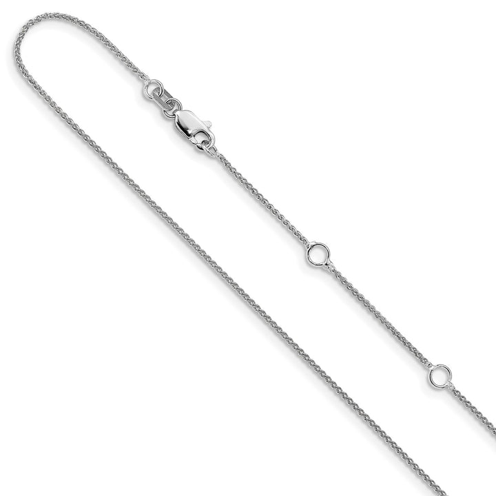 Gold 1mm Spiga (Wheat) Chain, 16"