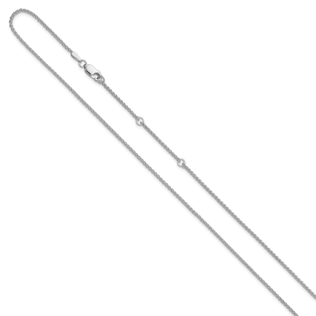 Gold 1.5mm Spiga (Wheat) Chain, 16