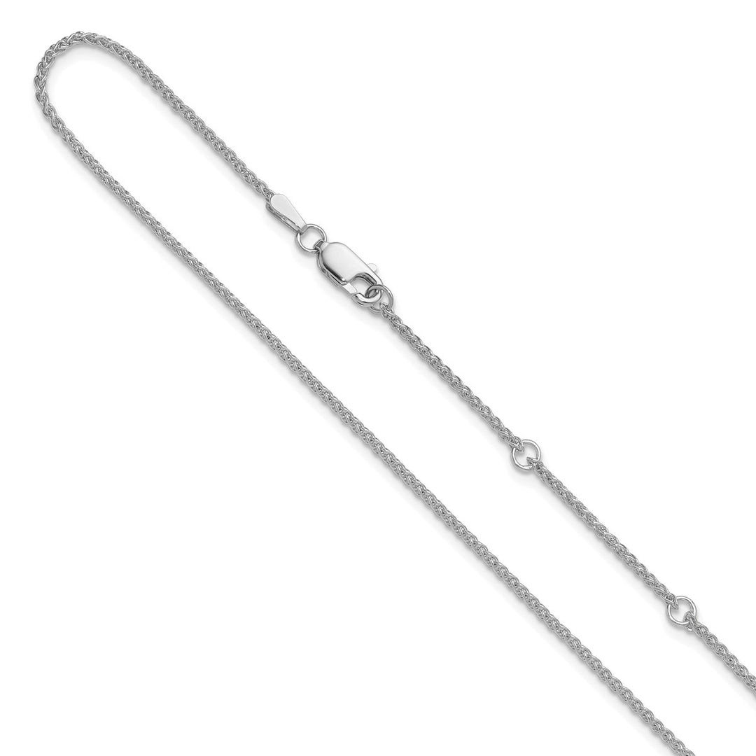 Gold 1.5mm Spiga (Wheat) Chain, 16"