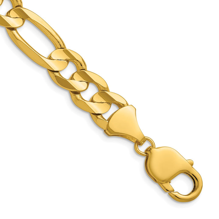 Gold 10mm Figaro Chain, 24"