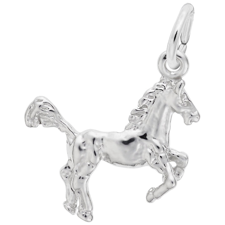 Leaping Horse Charm