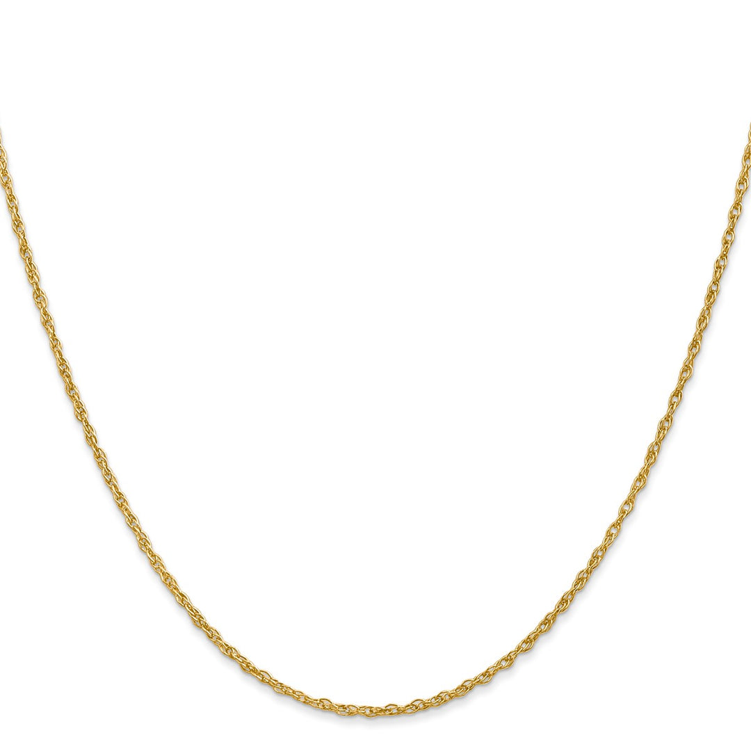 Gold 1.5mm Rope Chain, 24