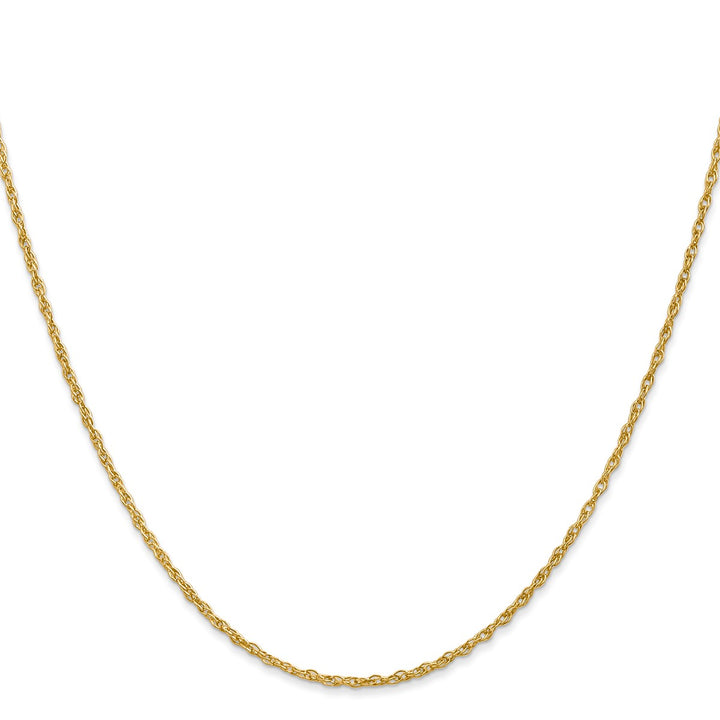 Gold 1.5mm Rope Chain, 24"