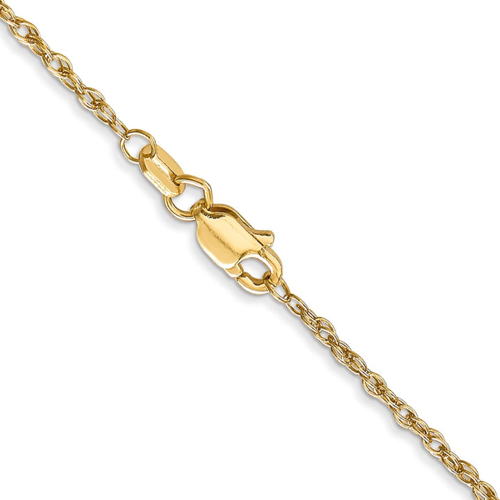 Gold 1.5mm Rope Chain, 24"