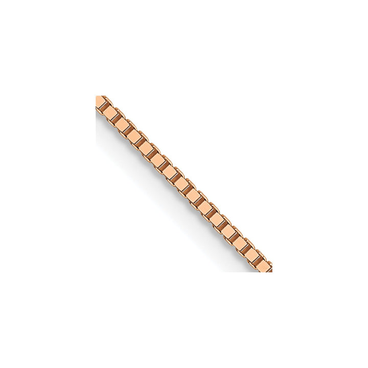 Gold 0.8mm Box Chain, 22"