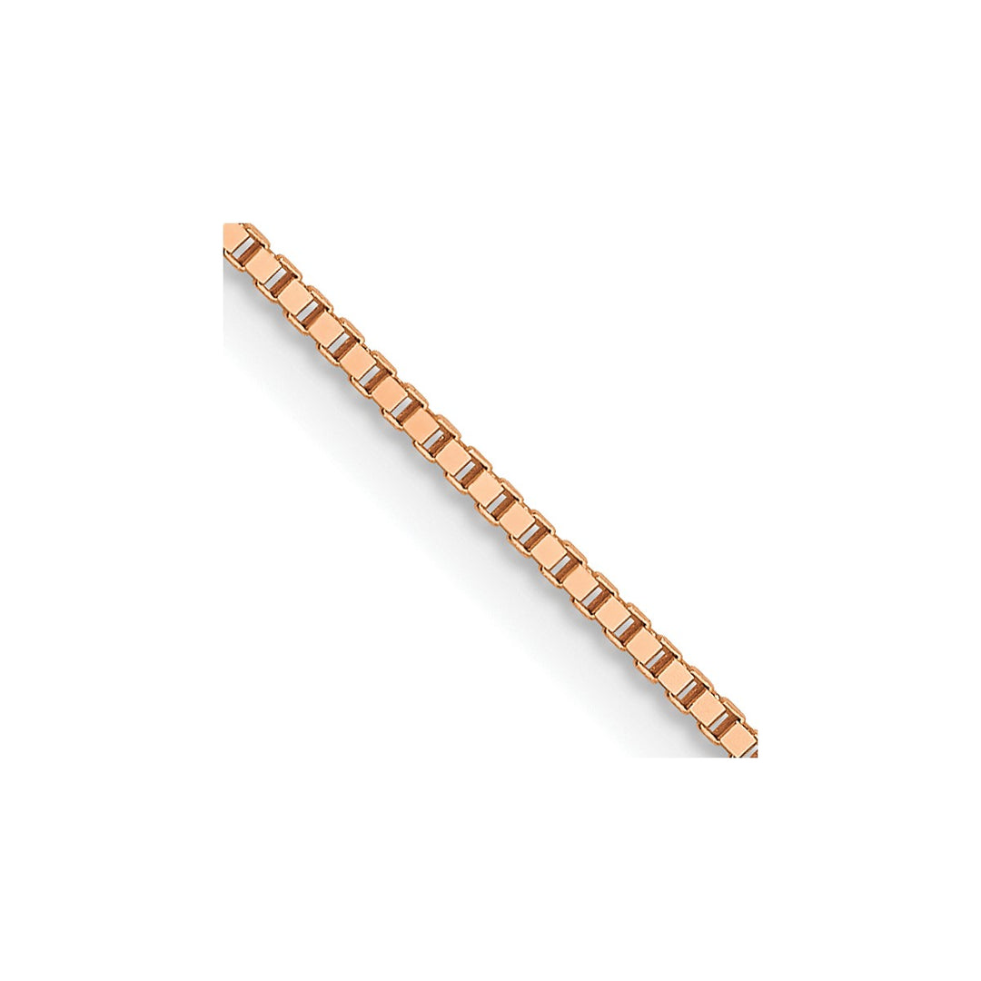 Gold 0.7mm Box Chain, 20