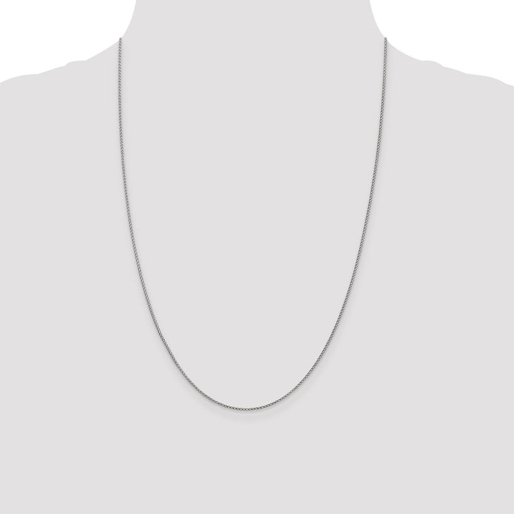 Gold 1mm Franco Chain, 24"