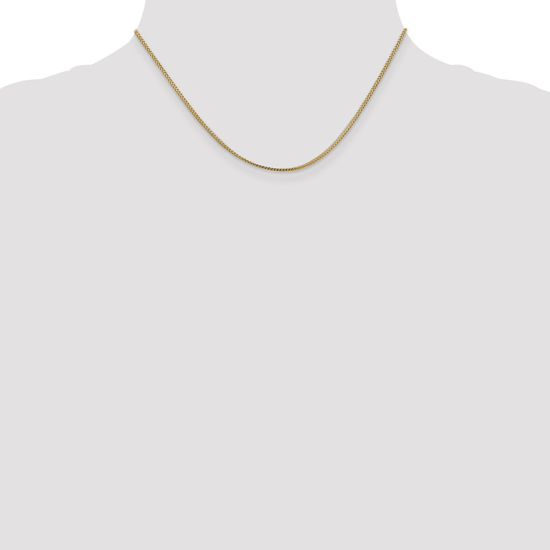 Gold 1.1mm Franco Chain, 16