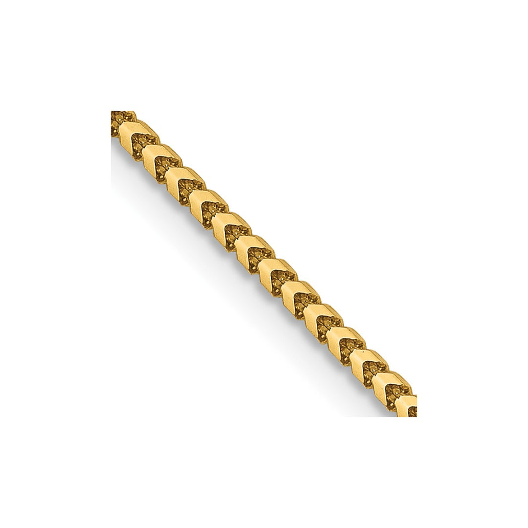 Gold 1.25mm Franco Chain, 20"