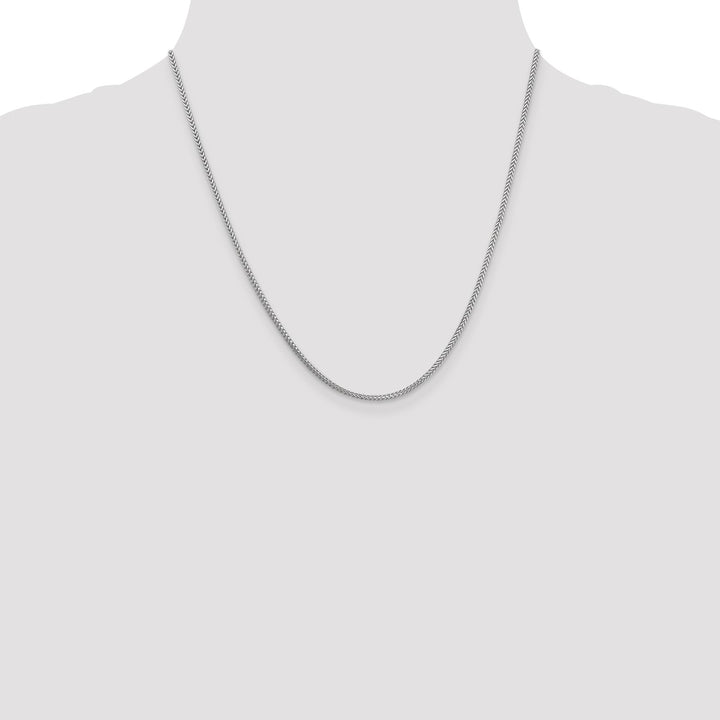 Gold 1.25mm Franco Chain, 20"