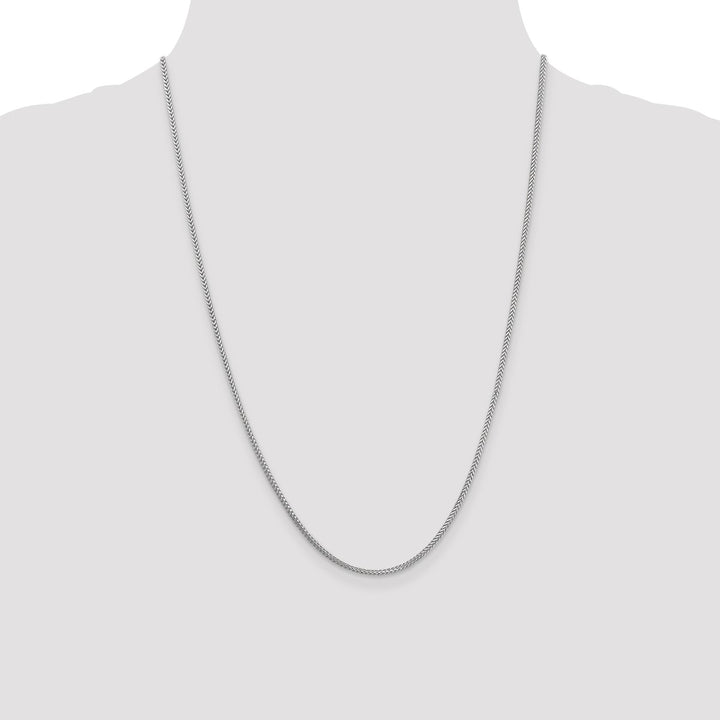 Gold 1.25mm Franco Chain, 24"