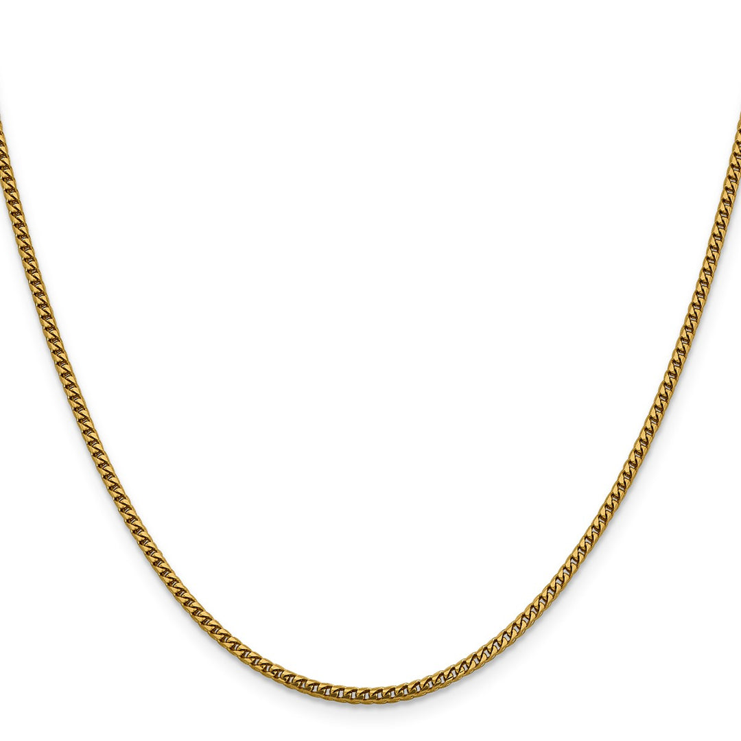 Gold 2mm Franco Chain, 18