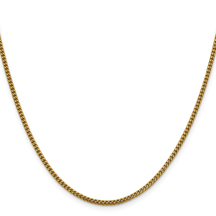Gold 2mm Franco Chain, 18"