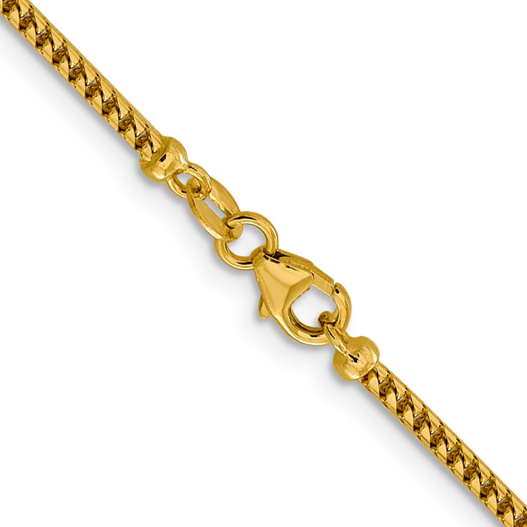 Gold 2mm Franco Chain, 18
