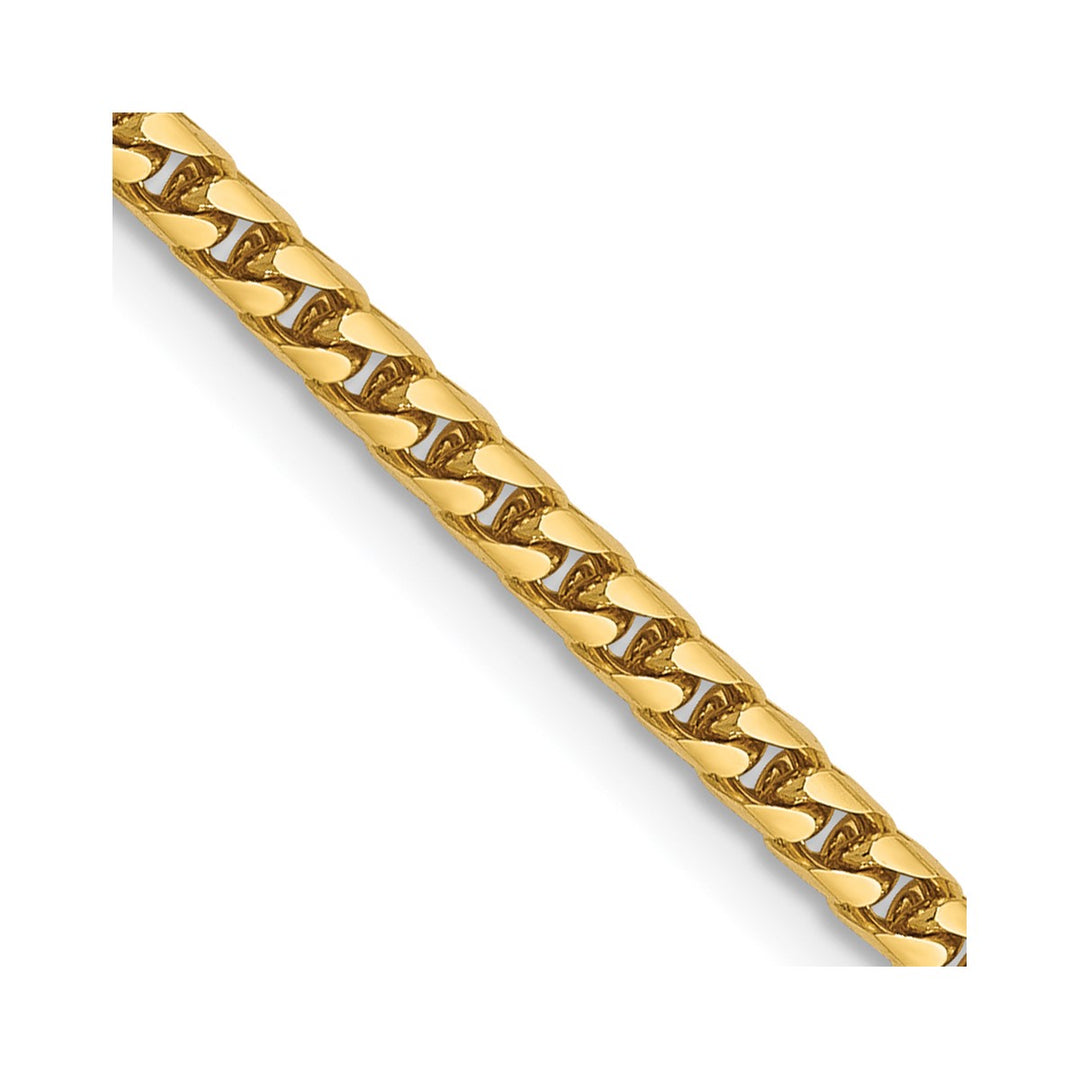 Gold 2mm Franco Chain, 20"