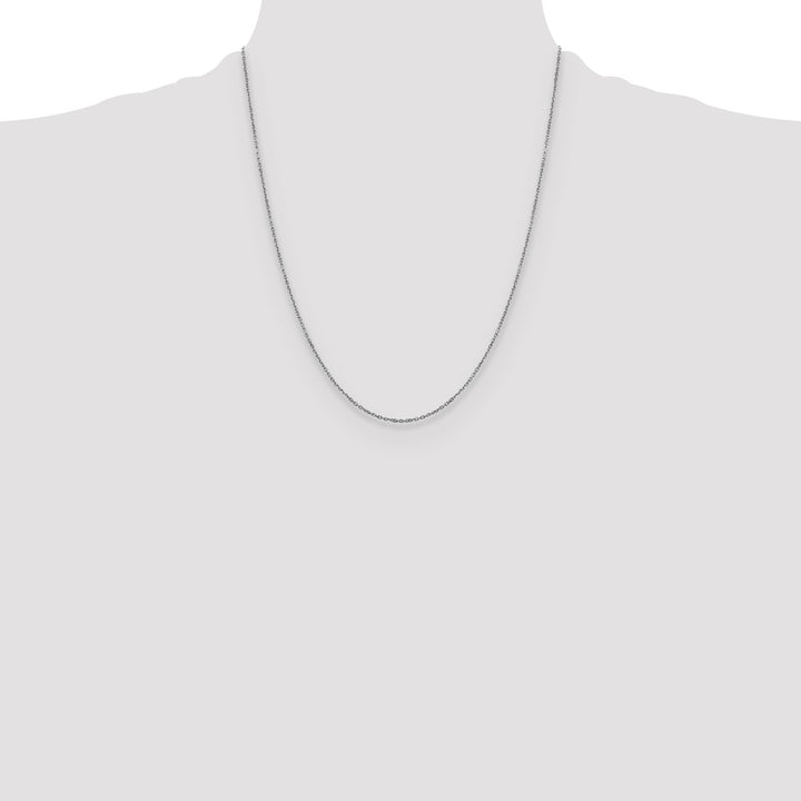 Gold 1.25mm Rolo Chain, 22"
