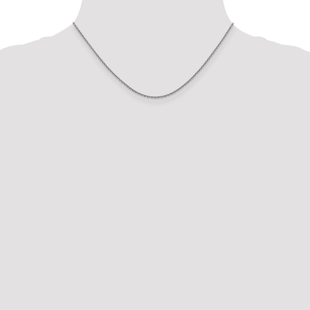 Gold 1.5mm Rolo Chain, 16