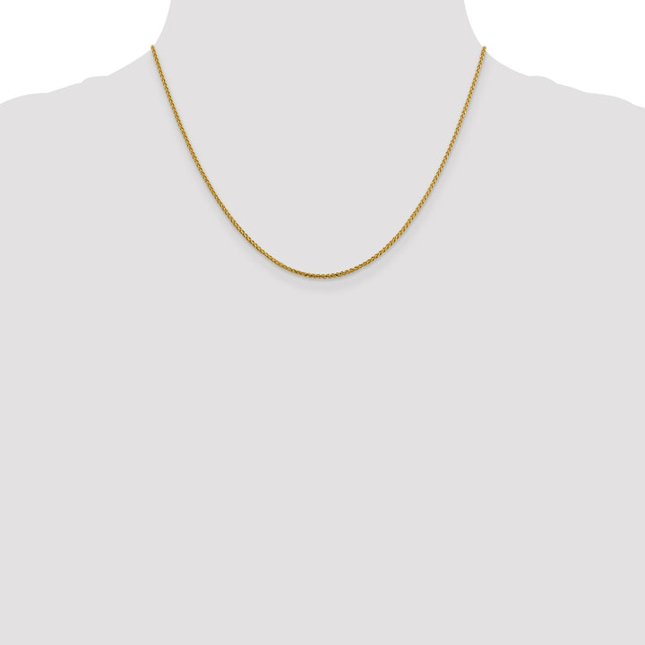 Gold 1.4mm Franco Chain, 18"