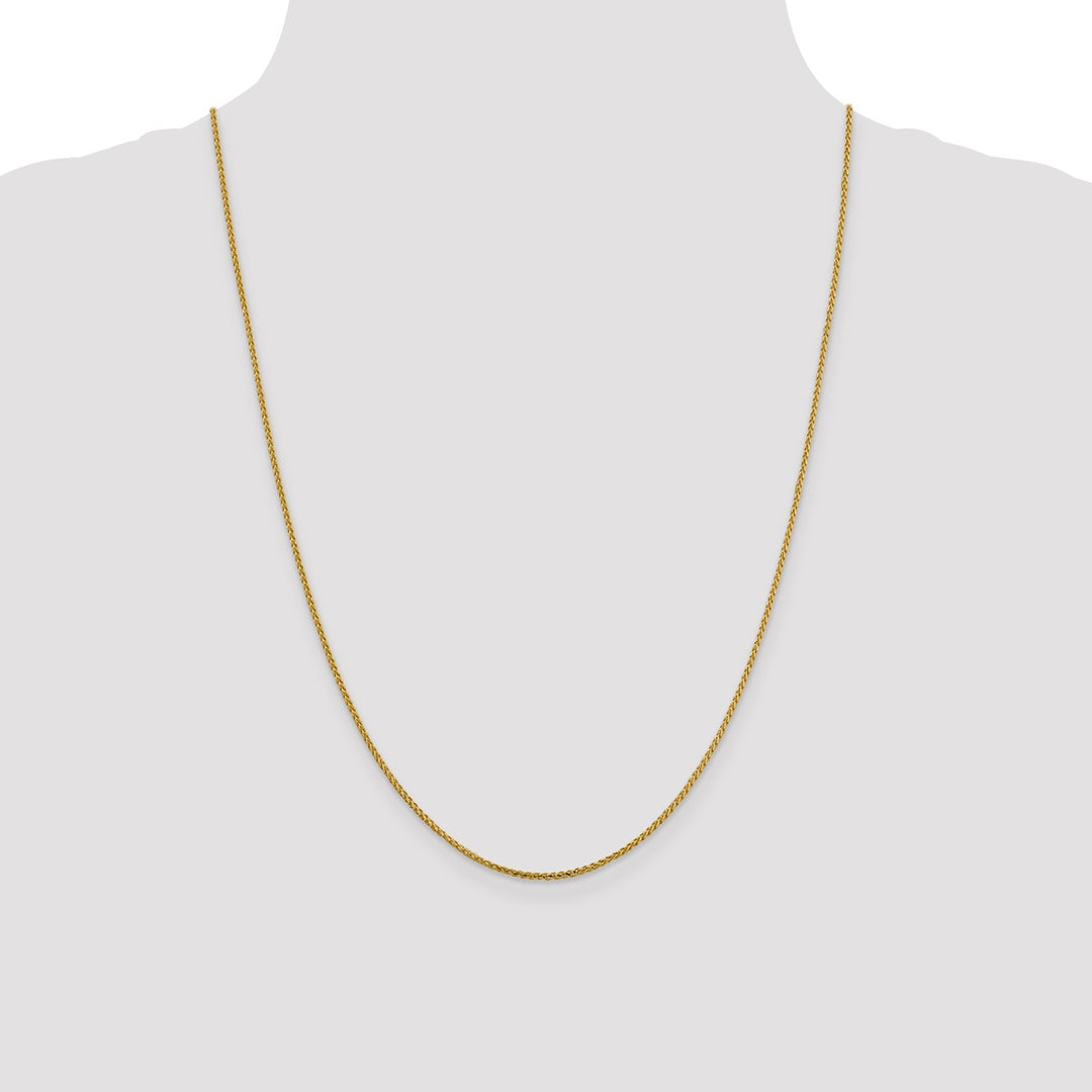 Gold 1.4mm Franco Chain, 24