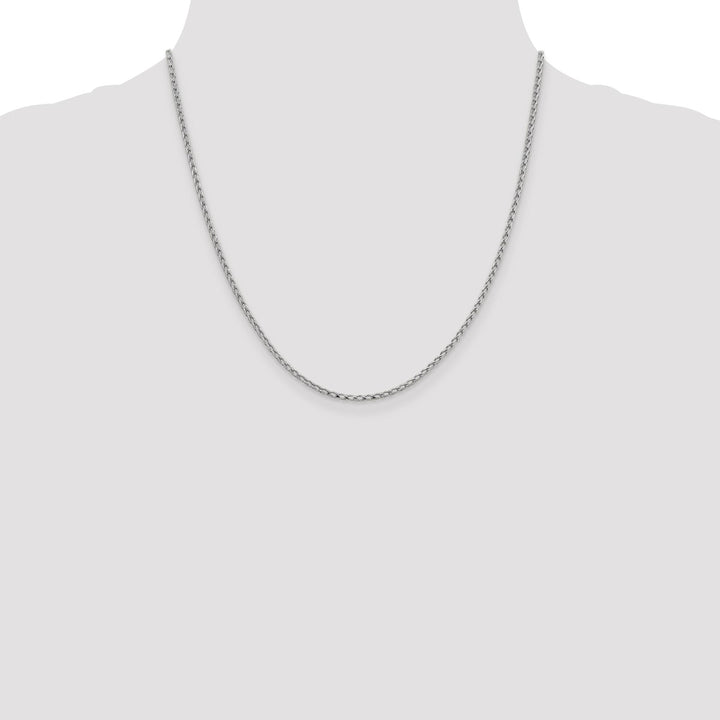 Gold 2.1mm Franco Chain, 20"