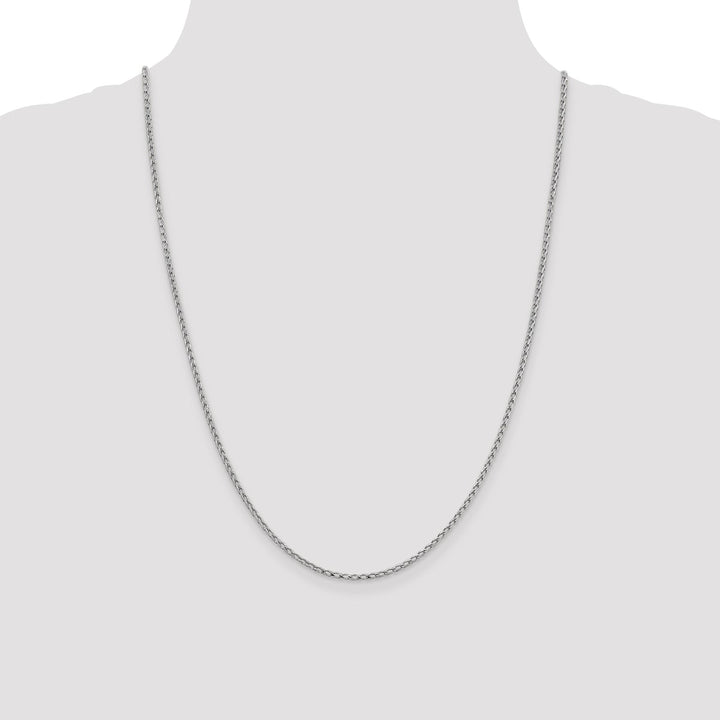 Gold 2.1mm Franco Chain, 24"