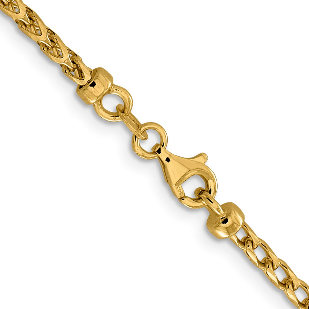 Gold 2.45mm Franco Chain, 18