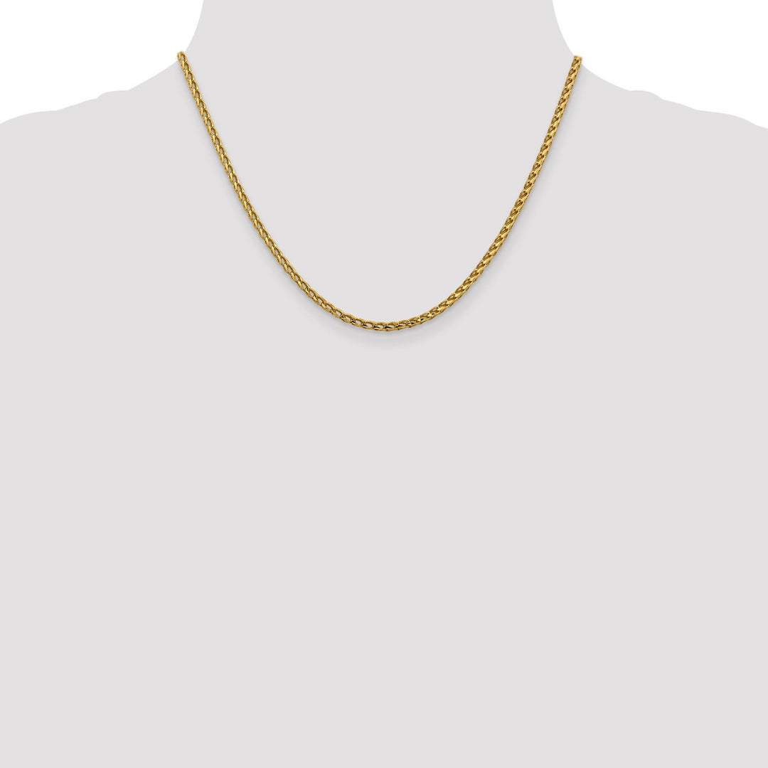 Gold 2.45mm Franco Chain, 18