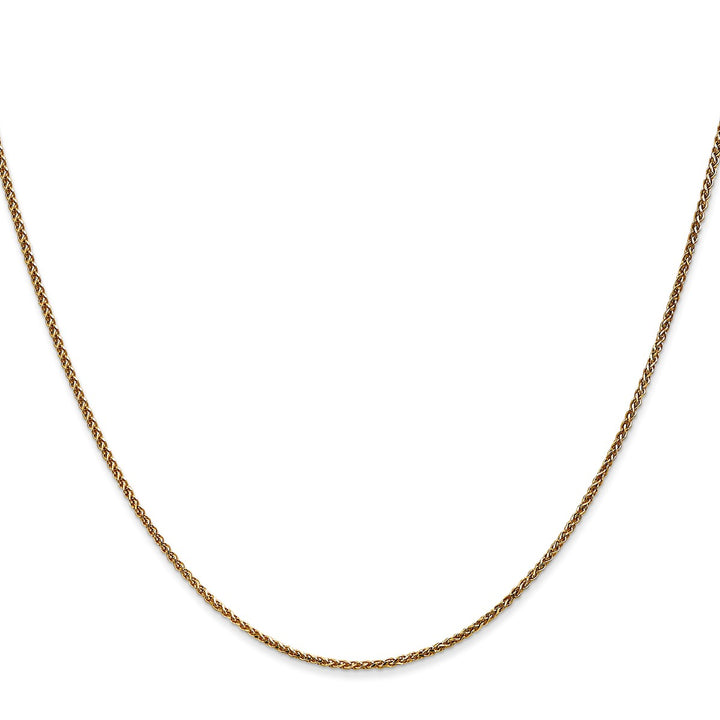 Gold 1.2mm Spiga (Wheat) Chain, 18"