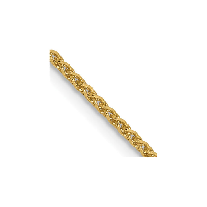 Gold 1.2mm Spiga (Wheat) Chain, 18"