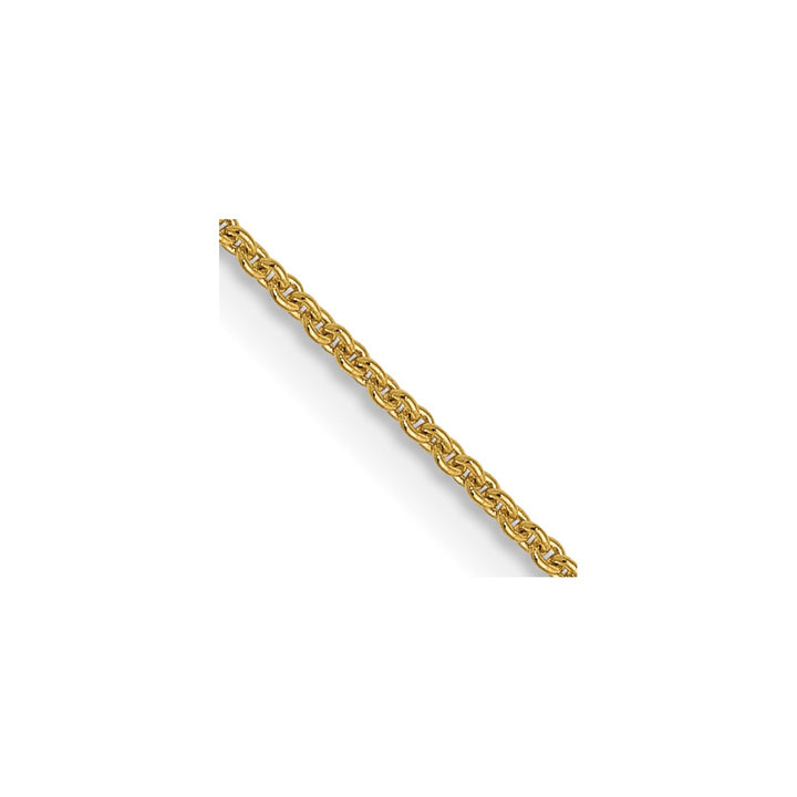 Gold 0.9mm Cable Chain, 22"