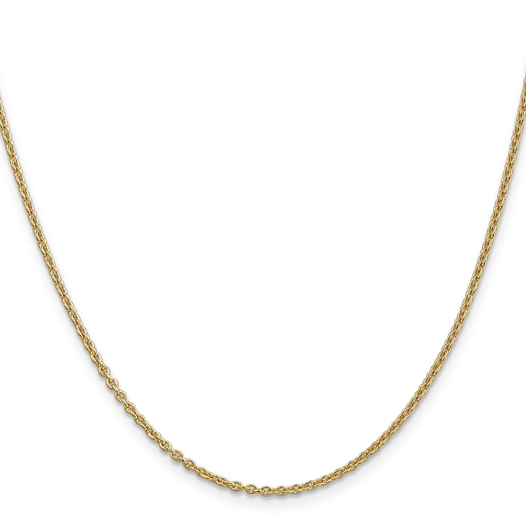 Gold 1.95mm Cable Chain, 16