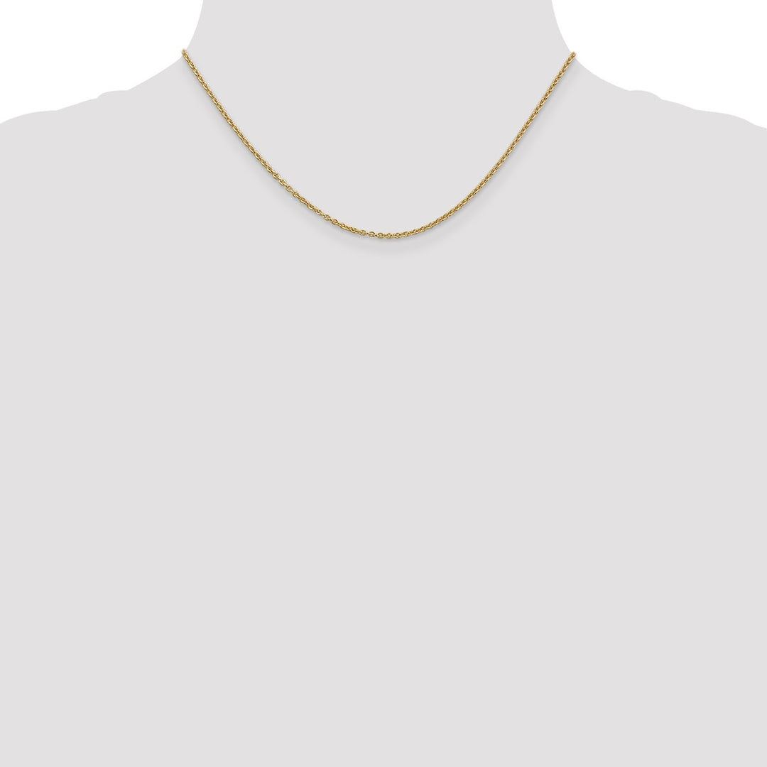 Gold 1.95mm Cable Chain, 16