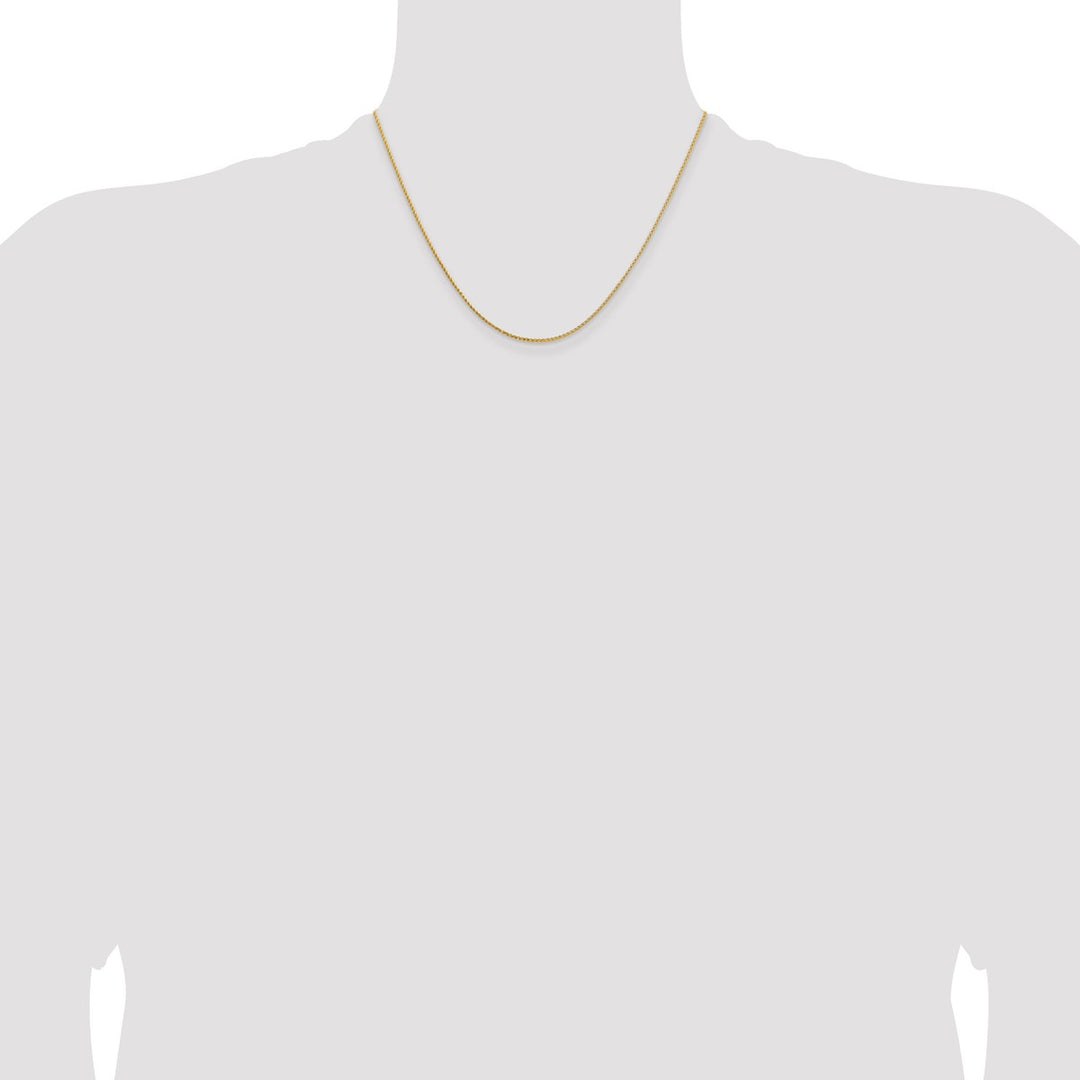 Gold 1.15mm Franco Chain, 18