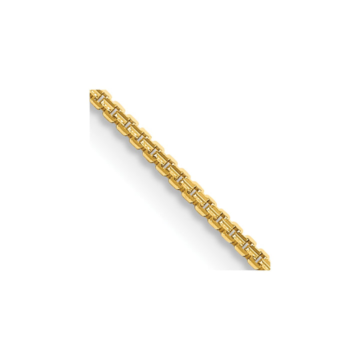 Gold 1.45mm Box Chain, 18"