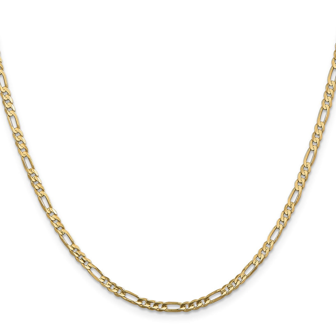 Gold 3mm Figaro Chain, 16