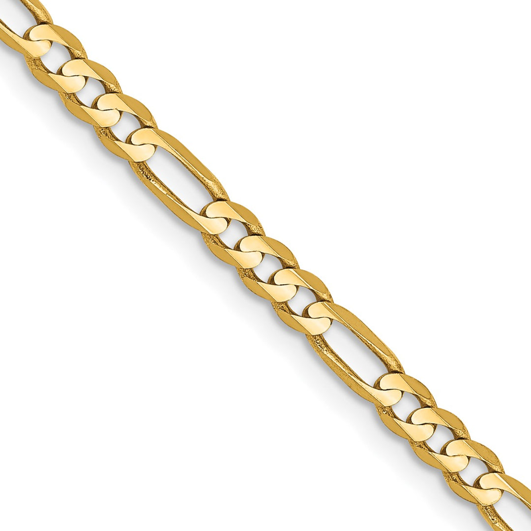 Gold 3mm Figaro Chain, 20"