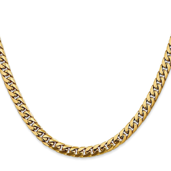 Gold 5mm Cuban Chain, 24"