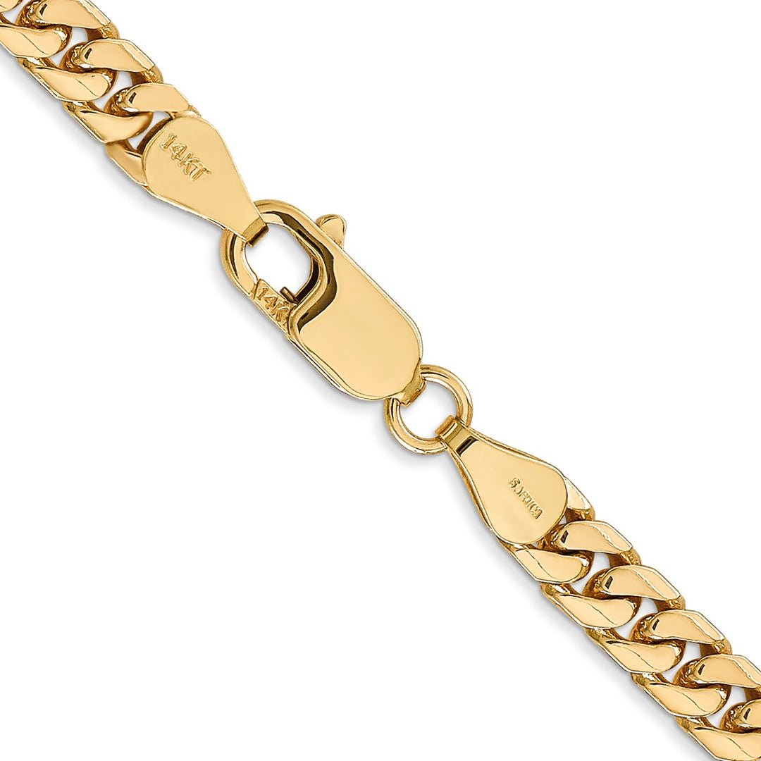 Gold 5mm Cuban Chain, 24
