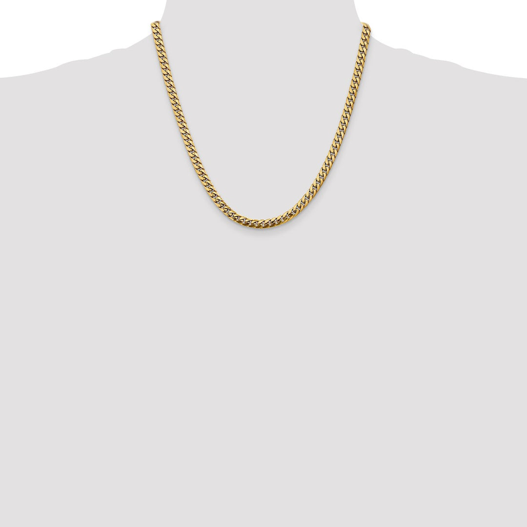 Gold 5mm Cuban Chain, 20