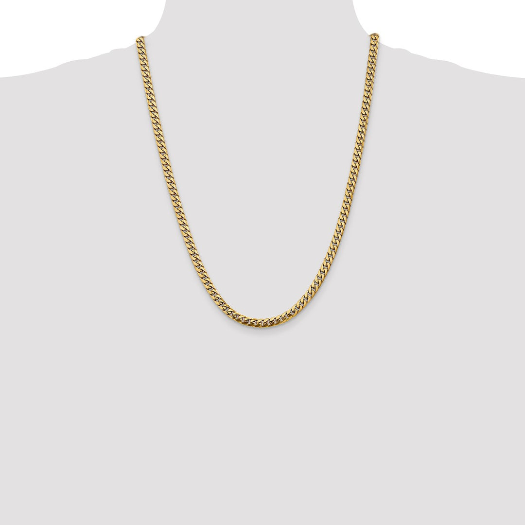 Gold 5mm Cuban Chain, 24