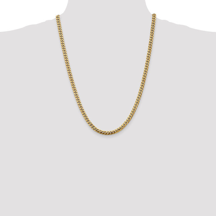 Gold 5mm Cuban Chain, 24"