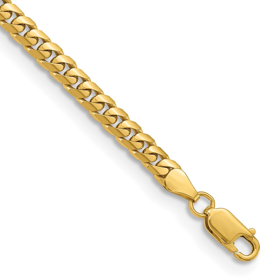 Gold 5mm Cuban Chain, 8"