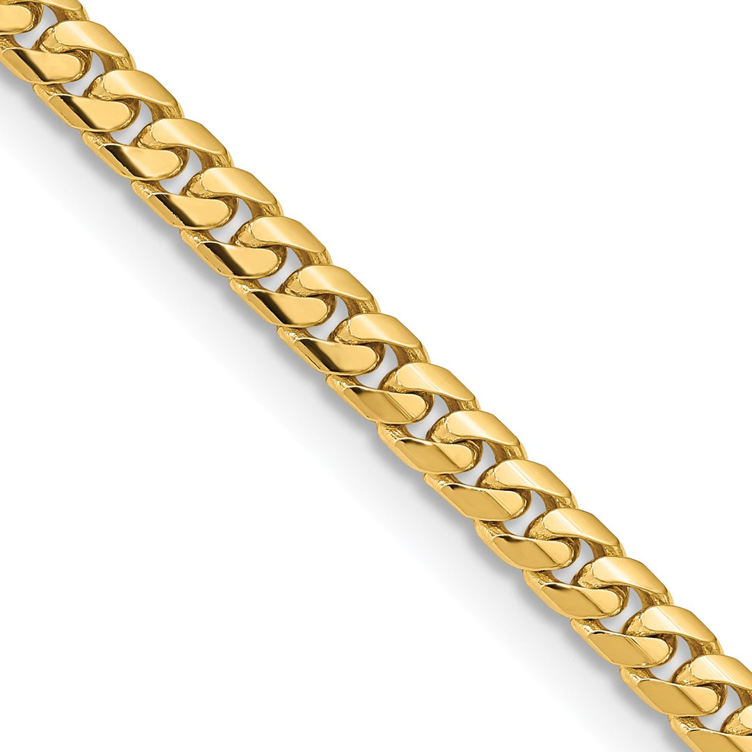 Gold 5.5mm Cuban Chain, 24"