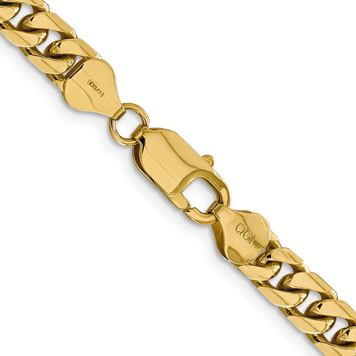 Gold 6.25mm Cuban Chain, 24"