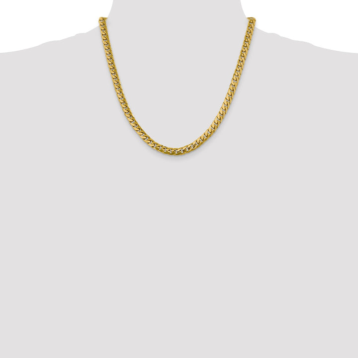 Gold 6.25mm Cuban Chain, 20"