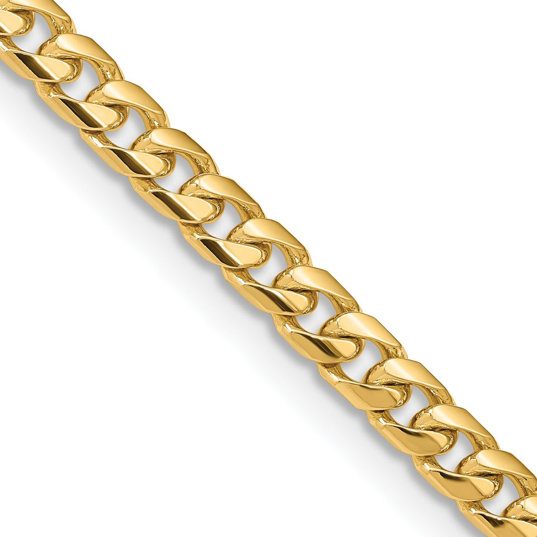 Gold 6.25mm Cuban Chain, 22"