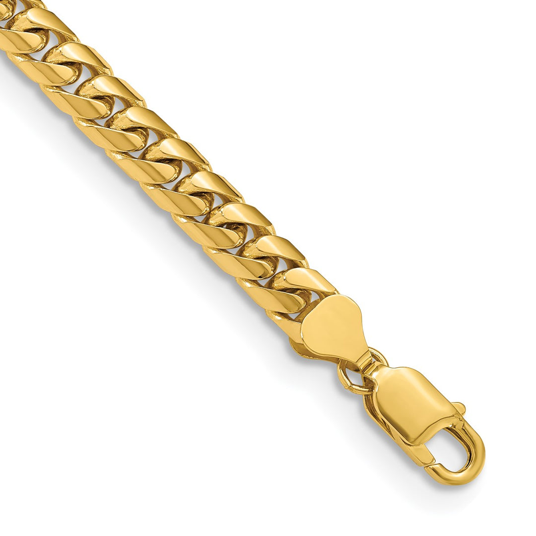 Gold 6.75mm Cuban Chain, 8.5"