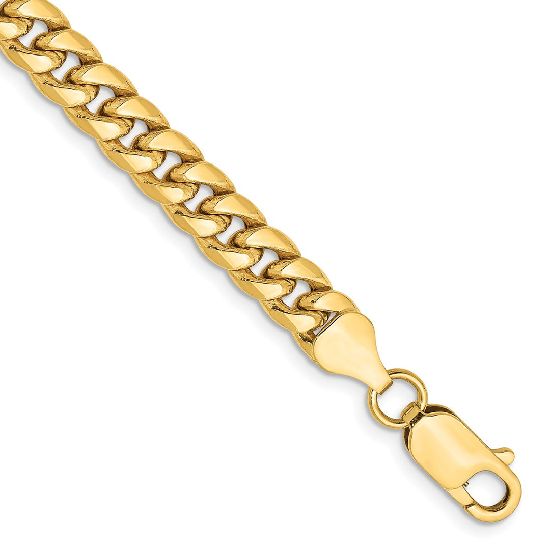 Gold 6mm Cuban Chain, 9"