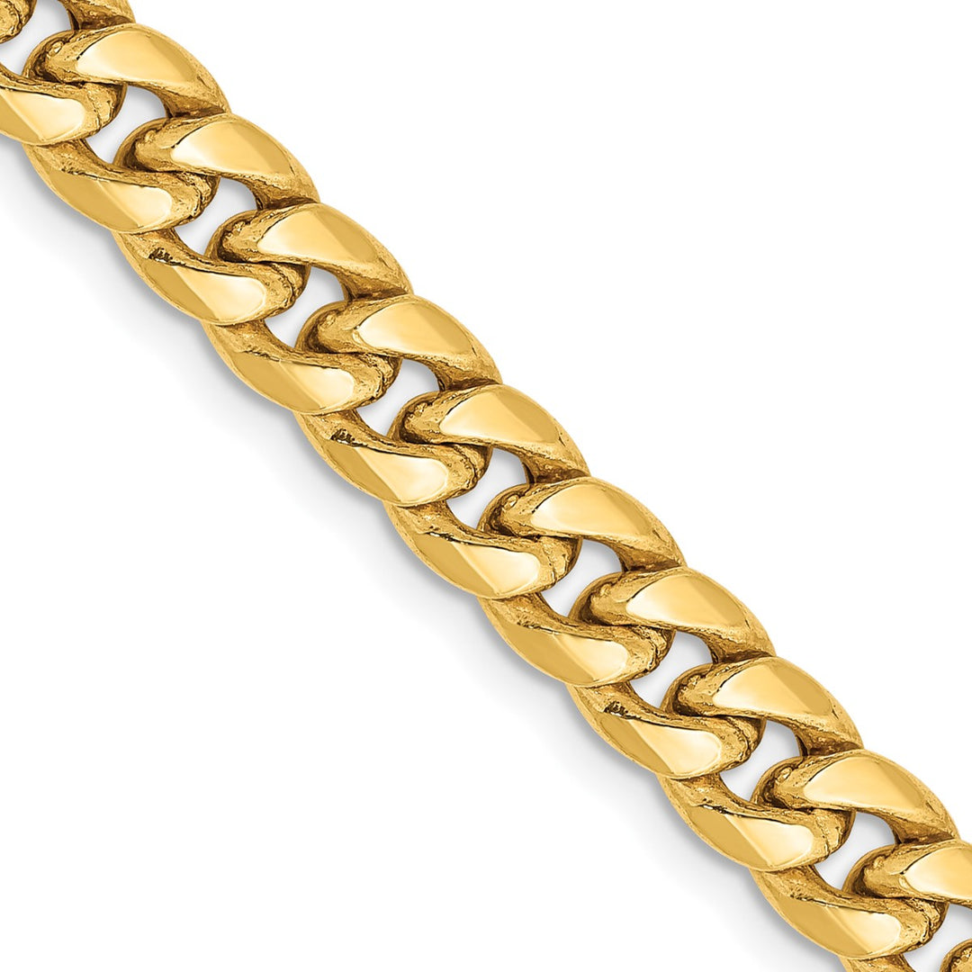 Gold 6mm Cuban Chain, 26"